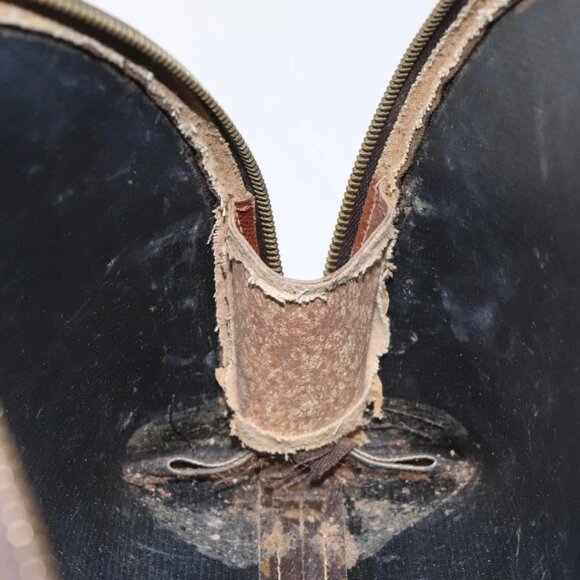 LOUIS VUITTON Monogram Trousse Demi Ronde Cosmetic Pouch M47520 LV Auth EC293 - Picture 16 of 16